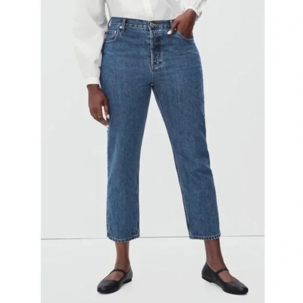 Everlane Women's The Curvy Cheeky Jeans - Blue